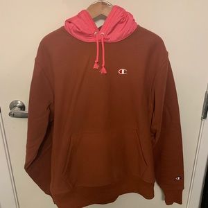 Champion Reverse Weave Hoodie, C Logo